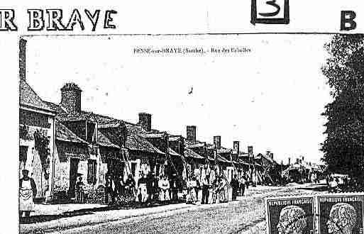 Ville de BESSESURBRAYE Carte postale ancienne