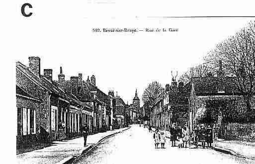 Ville de BESSESURBRAYE Carte postale ancienne