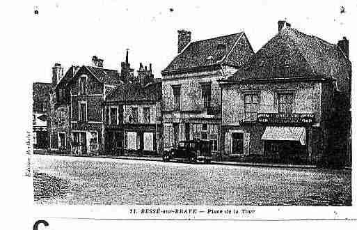 Ville de BESSESURBRAYE Carte postale ancienne