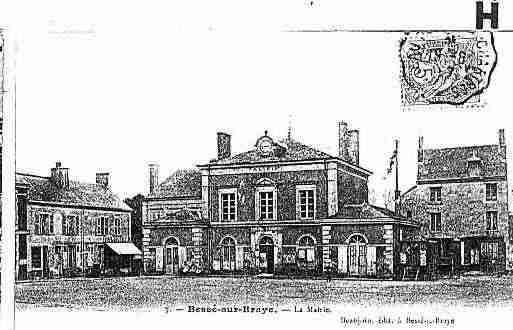 Ville de BESSESURBRAYE Carte postale ancienne