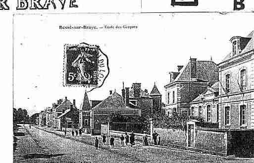 Ville de BESSESURBRAYE Carte postale ancienne