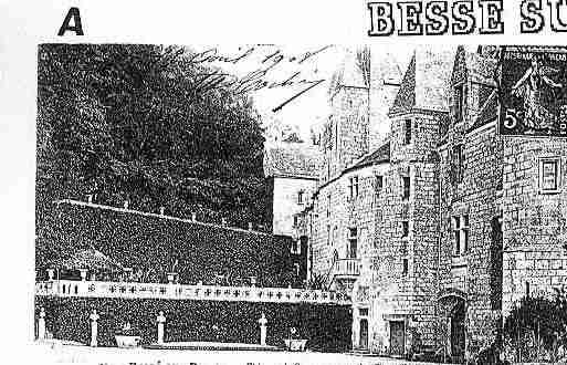 Ville de BESSESURBRAYE Carte postale ancienne