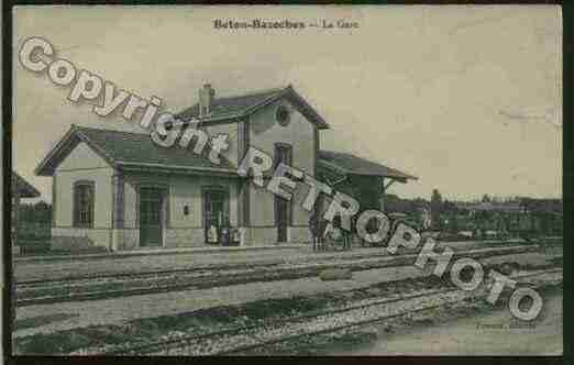 Ville de BETONBAZOCHES Carte postale ancienne