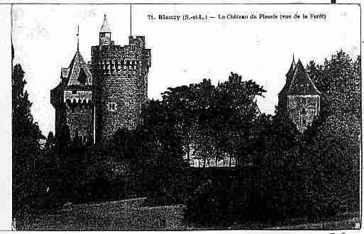 Ville de BLANZY Carte postale ancienne