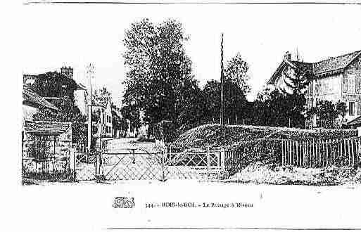 Ville de BOISLEROI Carte postale ancienne