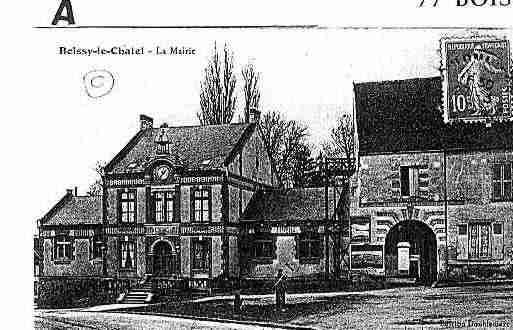 Ville de BOISSYLECHATEL Carte postale ancienne