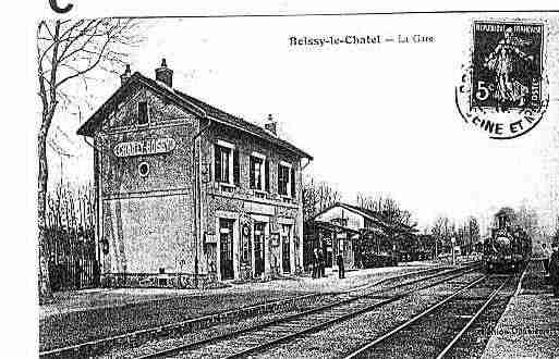 Ville de BOISSYLECHATEL Carte postale ancienne