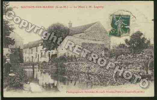 Ville de BOITRON Carte postale ancienne Ville de BOITRON Carte postale ancienne