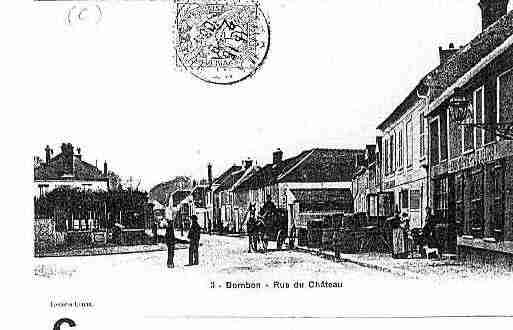 Ville de BOMBON Carte postale ancienne