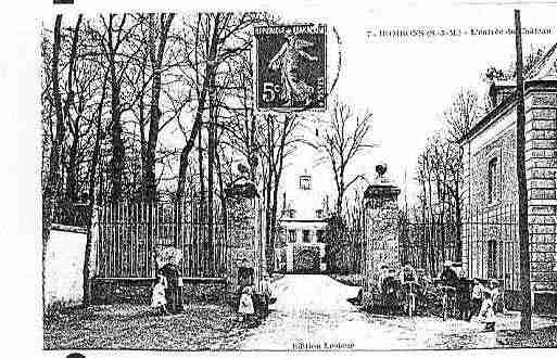 Ville de BOMBON Carte postale ancienne