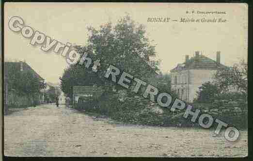 Ville de BONNAY Carte postale ancienne