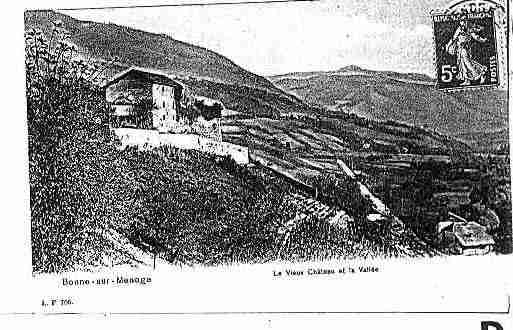 Ville de BONNE Carte postale ancienne