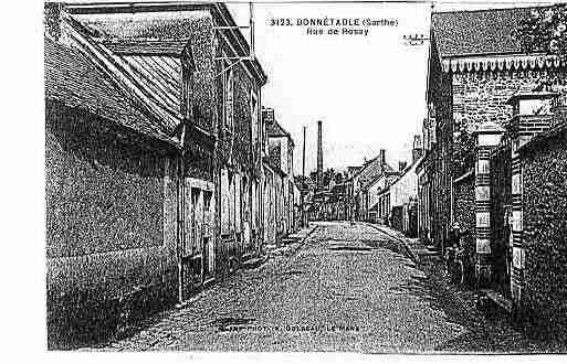 Ville de BONNETABLE Carte postale ancienne