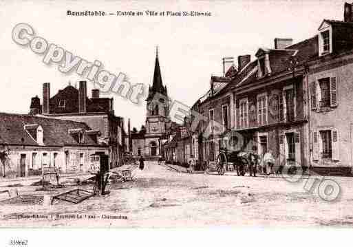 Ville de BONNETABLE Carte postale ancienne