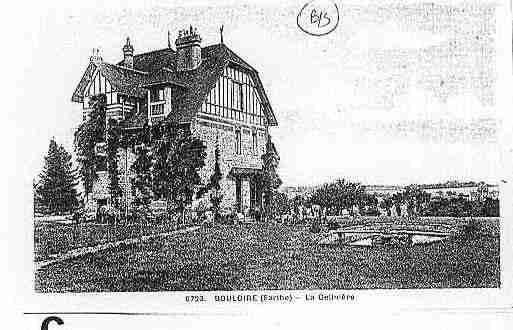 Ville de BOULOIRE Carte postale ancienne Ville de BOULOIRE Carte postale ancienne