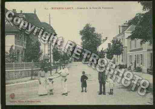 Ville de BOURBONLANCY Carte postale ancienne