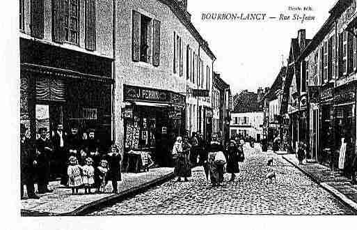 Ville de BOURBONLANCY Carte postale ancienne