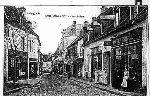 Ville de BOURBONLANCY Carte postale ancienne