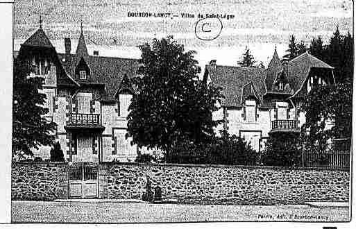 Ville de BOURBONLANCY Carte postale ancienne