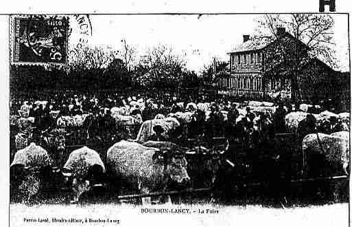 Ville de BOURBONLANCY Carte postale ancienne