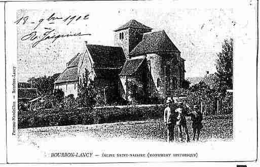 Ville de BOURBONLANCY Carte postale ancienne