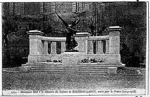 Ville de BOURBONLANCY Carte postale ancienne