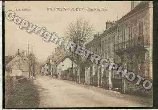 Ville de BOURGNEUF Carte postale ancienne