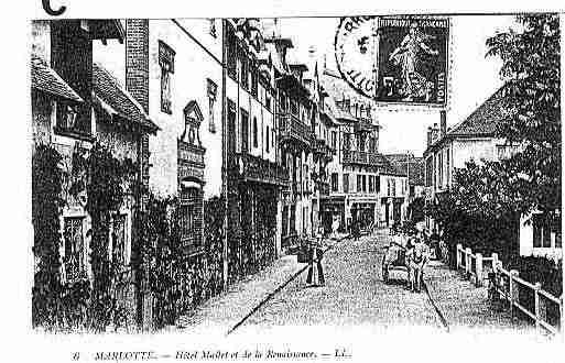Ville de BOURRONMARLOTTE Carte postale ancienne