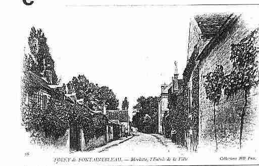 Ville de BOURRONMARLOTTE Carte postale ancienne