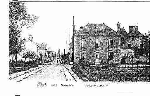 Ville de BOURRONMARLOTTE Carte postale ancienne