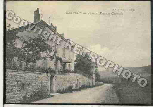 Ville de BRANDON Carte postale ancienne