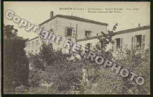 Ville de BRANDON Carte postale ancienne