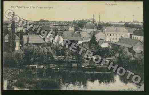 Ville de BRANGES Carte postale ancienne