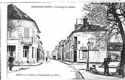 Ville de BRAYSURSEINE Carte postale ancienne