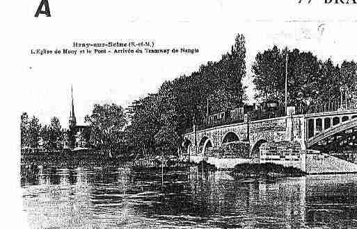 Ville de BRAYSURSEINE Carte postale ancienne