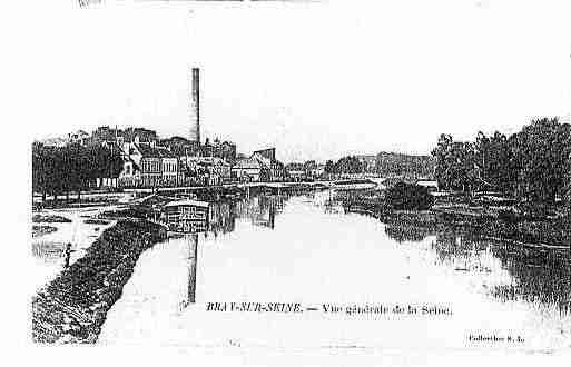 Ville de BRAYSURSEINE Carte postale ancienne