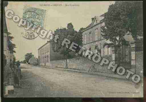 Ville de BREILSURMERIZE Carte postale ancienne