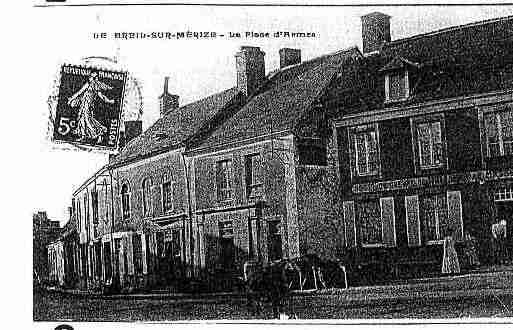 Ville de BREILSURMERIZE Carte postale ancienne