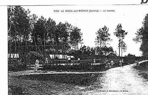 Ville de BREILSURMERIZE Carte postale ancienne