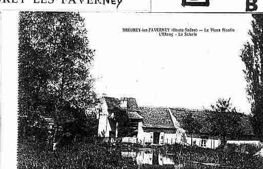 Ville de BREUREYLESFAVERNEY Carte postale ancienne Ville de BREUREYLESFAVERNEY Carte postale ancienne