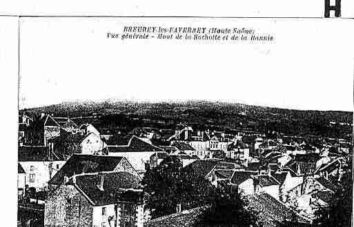 Ville de BREUREYLESFAVERNEY Carte postale ancienne