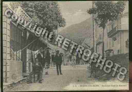 Ville de BRIDESLESBAINS Carte postale ancienne
