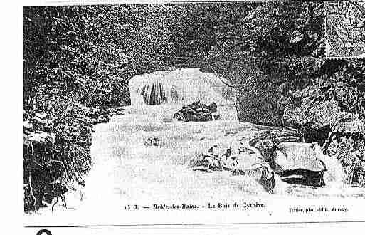 Ville de BRIDESLESBAINS Carte postale ancienne