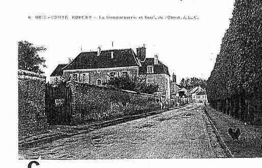 Ville de BRIECOMTEROBERT Carte postale ancienne