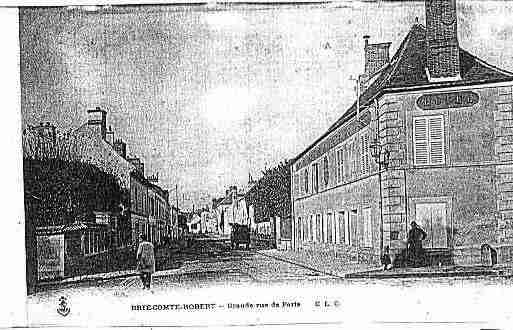 Ville de BRIECOMTEROBERT Carte postale ancienne