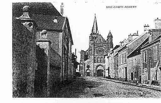 Ville de BRIECOMTEROBERT Carte postale ancienne