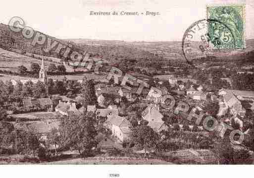 Ville de BROYE Carte postale ancienne