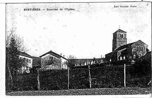 Ville de BUFFIERES Carte postale ancienne