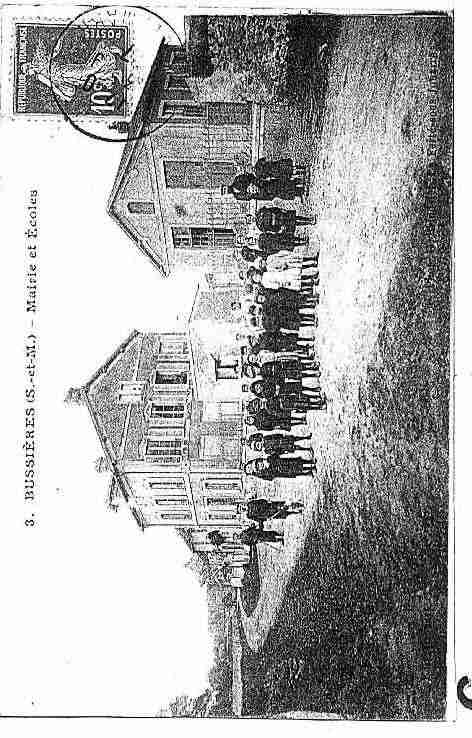 Ville de BUSSIERES Carte postale ancienne Ville de BUSSIERES Carte postale ancienne
