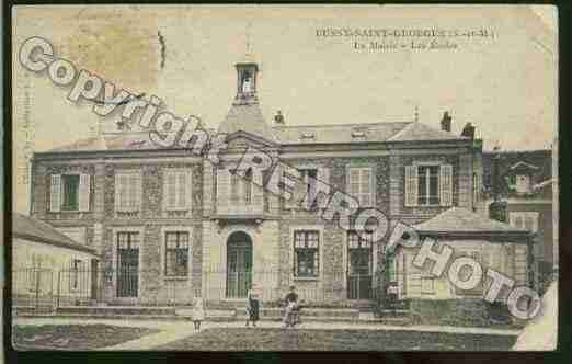 Ville de BUSSYSAINTGEORGES Carte postale ancienne Ville de BUSSYSAINTGEORGES Carte postale ancienne